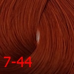 Estel DeLuxe 7/44 Русый медный интенсивный Estel DeLuxe 7/44 Русый медный интенсивный